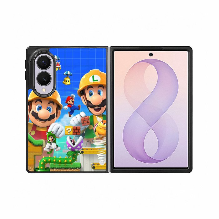super mario 3rd Samsung Galaxy Z Fold 8 Case