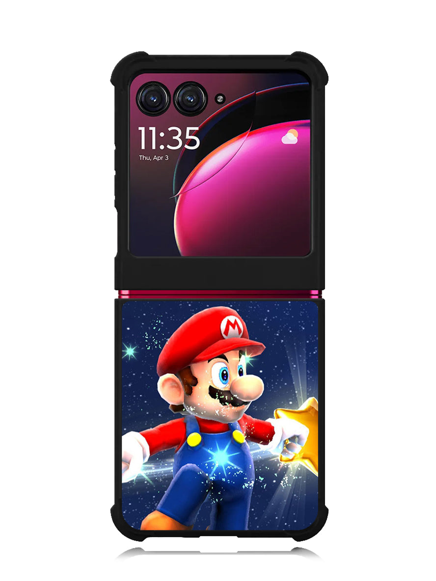 super mario 4th Motorola Moto Razr Plus 2023 , Moto Razr+ 2023 Case