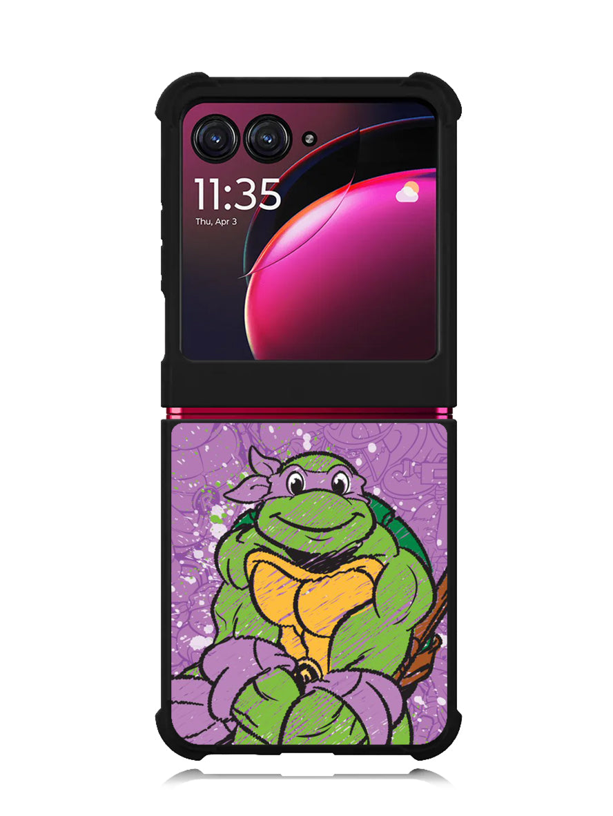 teenage mutant ninja turtles 2nd Motorola Moto Razr Plus 2023 , Moto Razr+ 2023 Case