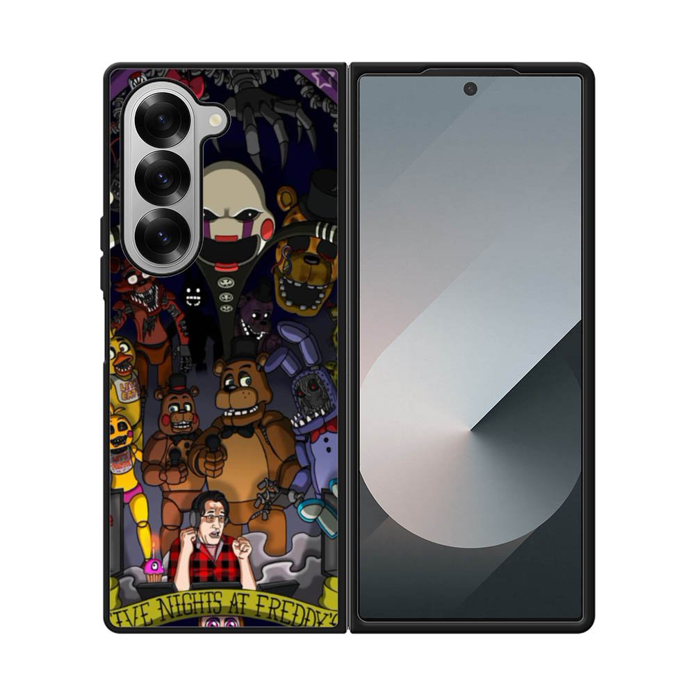 Five Nights At FreddyS Characters 2nd Samsung Galaxy Z Fold 7 5G Case