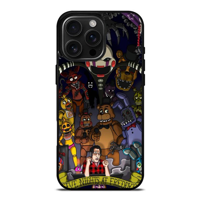 Five Nights At Freddys Characters iPhone 16 Pro Case DC0640