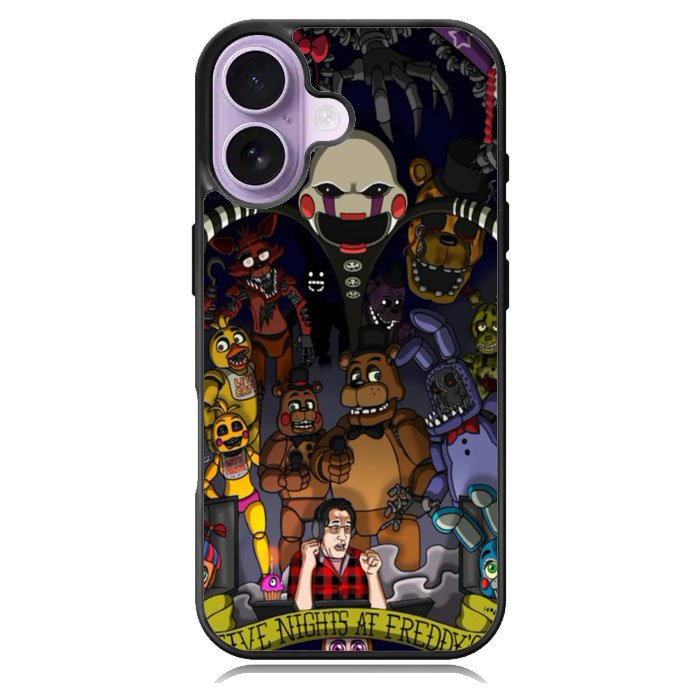 Five Nights At Freddys Characters iPhone 16 Case DC0640