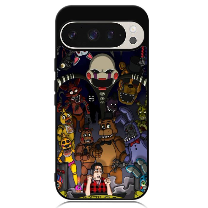 Five Nights At Freddys Characters Google Pixel 9 | Google Pixel 9 Pro Case DC0640