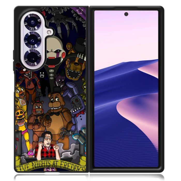 Five Nights At Freddys Characters Samsung Galaxy Z Fold 7 Case DC0640