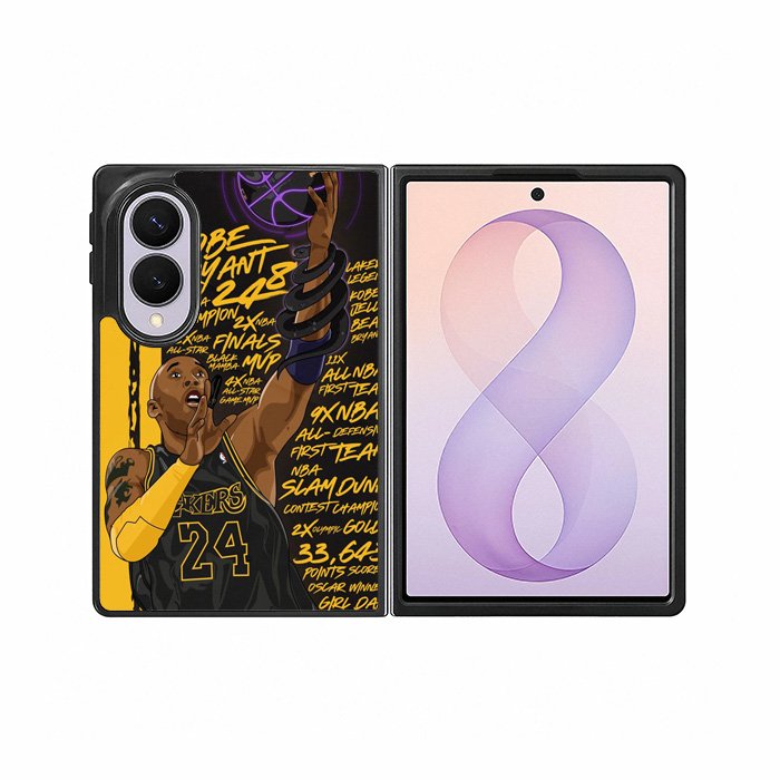 Los Angeles Lakers Samsung Galaxy Z Fold 8 Case DC1065