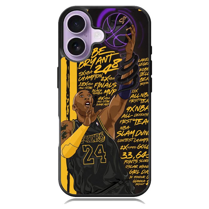 Los Angeles Lakers iPhone 16 Plus Case DC1065