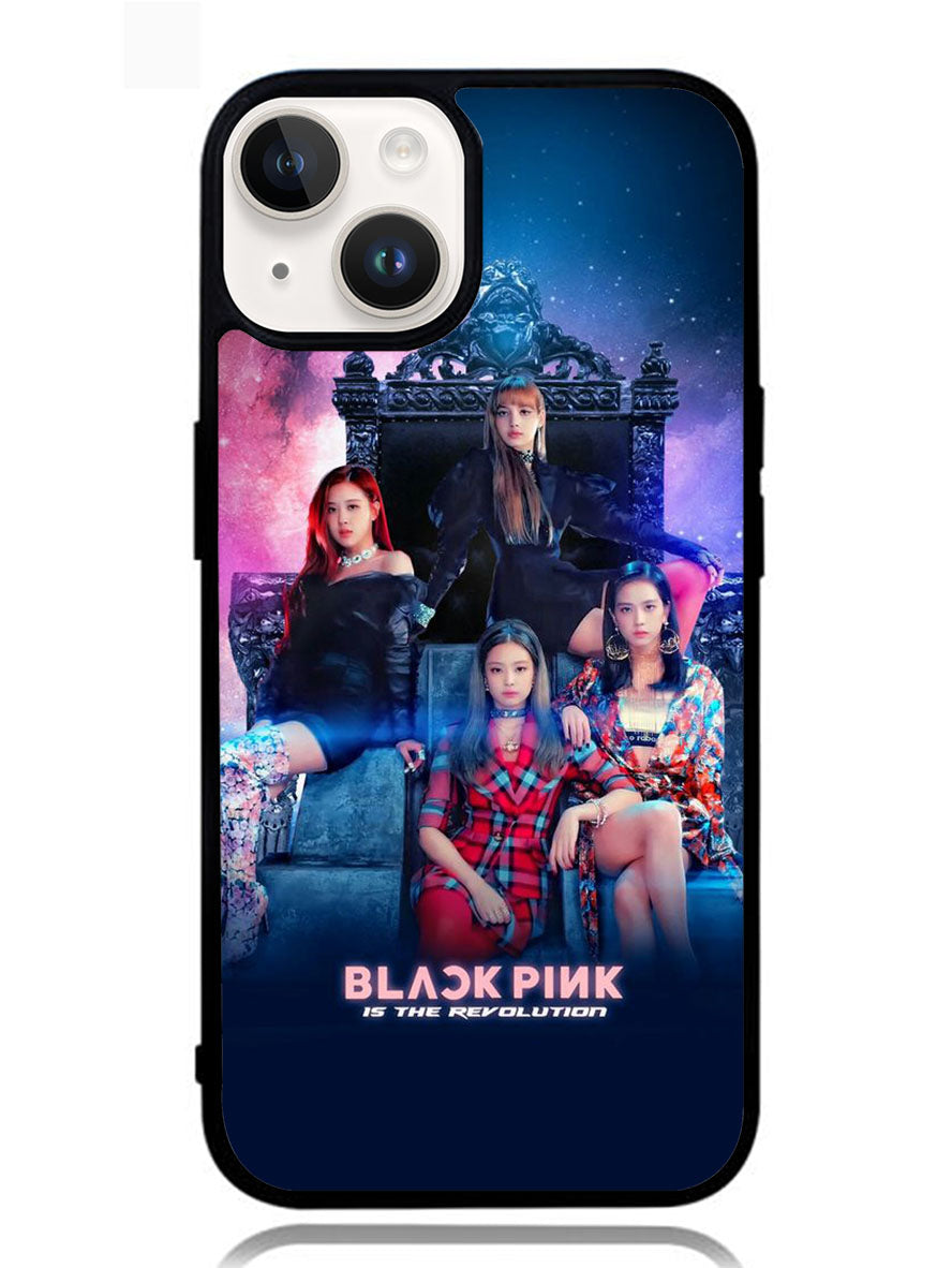 black pink iPhone 14 Plus Case