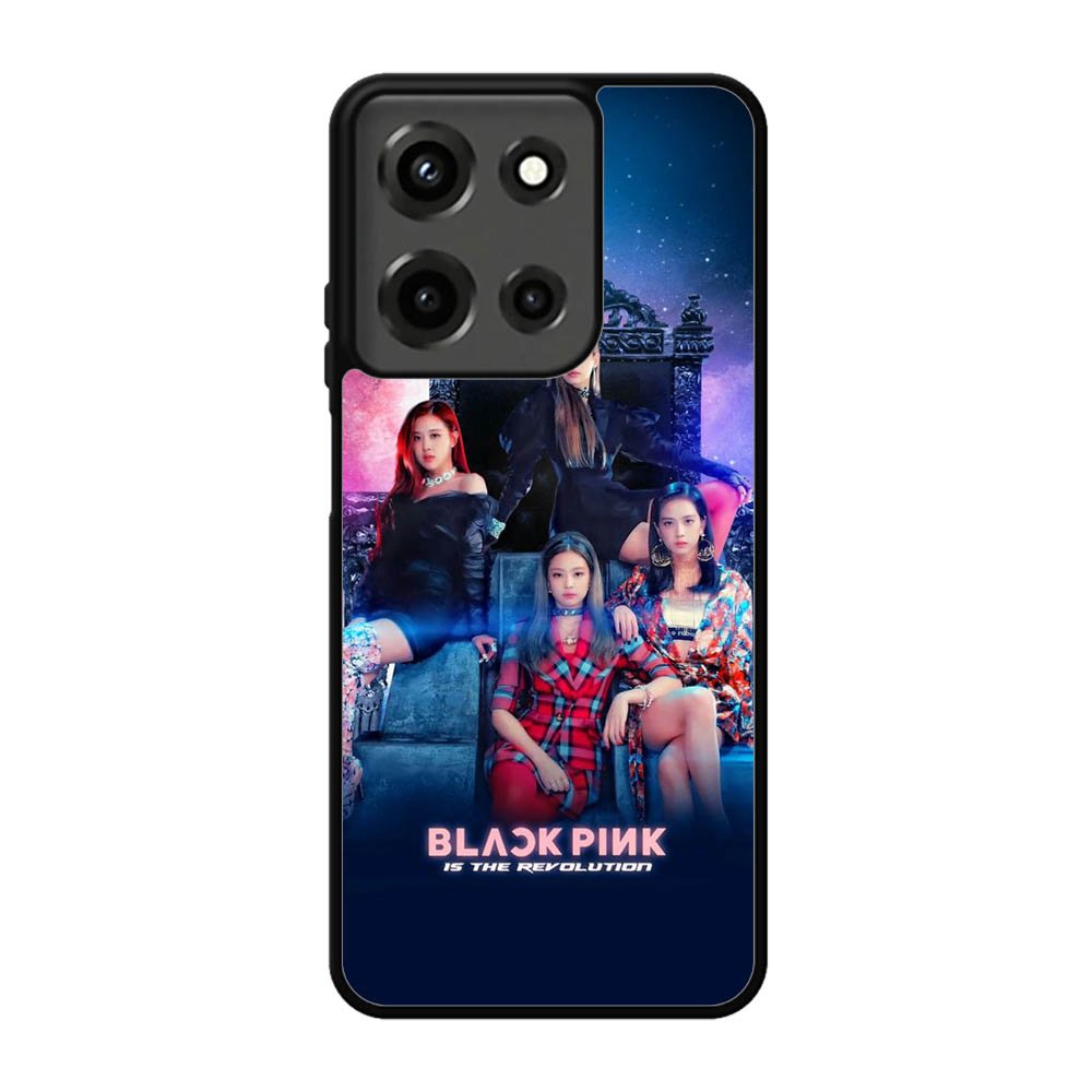 black pink Motorola Moto G 5G 2025 Case DC5728