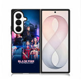 Black Pink WSamsung Galaxy Z Fold 8 Ultra Case DC0195