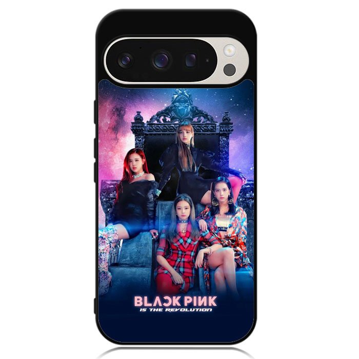 Black Pink WGoogle Pixel 9 | Google Pixel 9 Pro Case DC0195