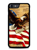 American Flag Eagle iPhone SE 3rd Generation 2022 Case BLN2001