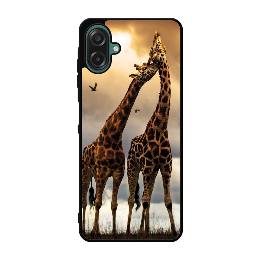 giraffes photography Samsung Galaxy A07 Case