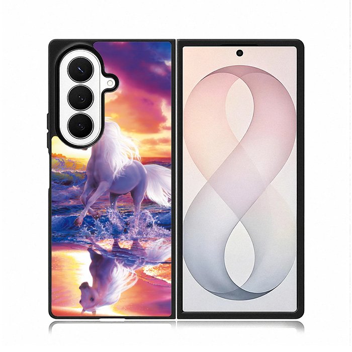 Horses Running 2nd Samsung Galaxy Z Fold 8 Ultra Case