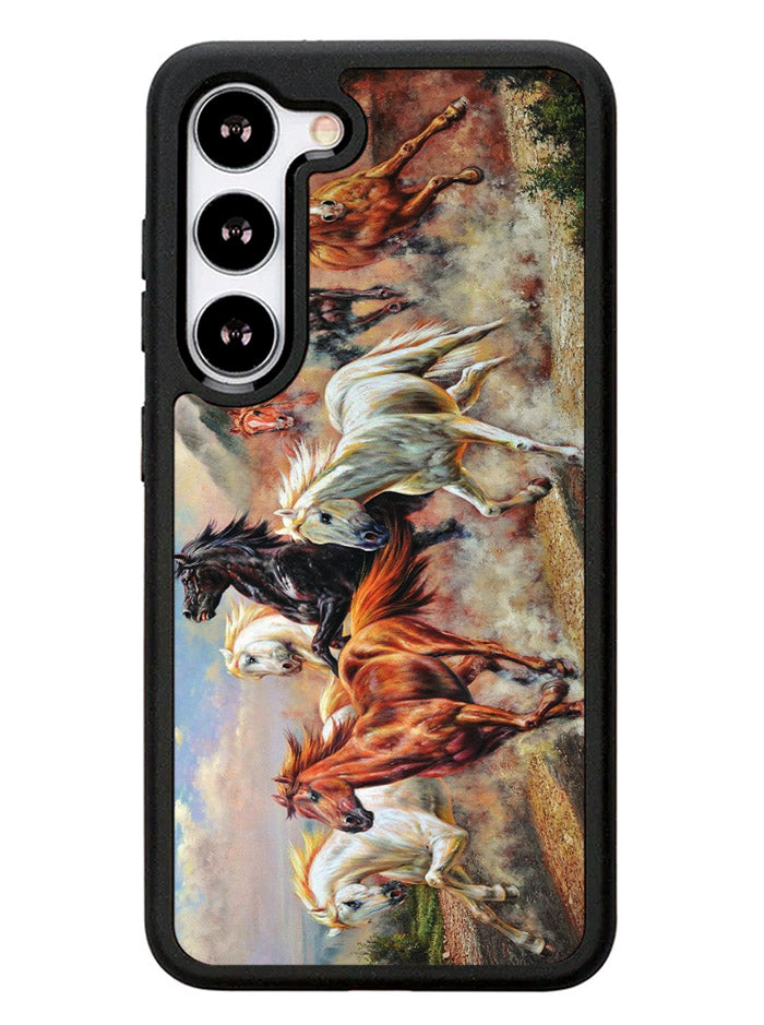 Horses Running 1st Samsung Galaxy S23 Plus 5G / Samsung Galaxy S23+ 5G Case