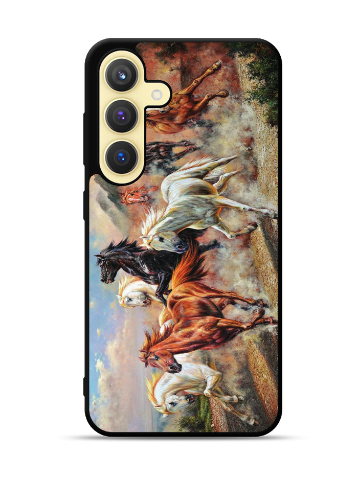 Horses Running 1st Samsung Galaxy S24 Plus 5G , Samsung Galaxy S24+ 5G Case