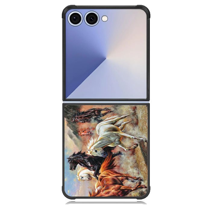 Horses Running Samsung Galaxy Z Flip 7 Case DC0855