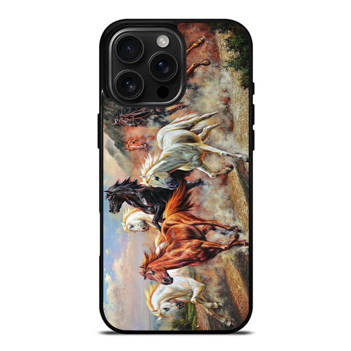 Horses Running iPhone 16 Pro Case DC0855