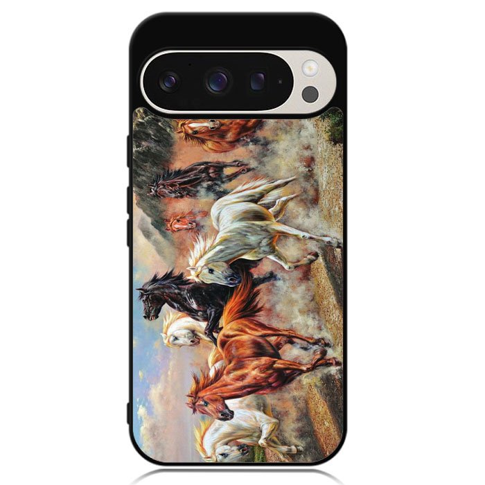 Horses Running Google Pixel 9 Pro XL Case DC0855