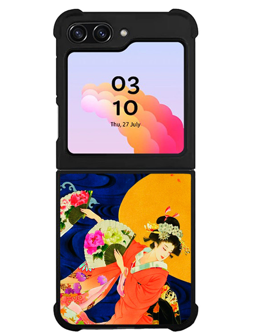 Japanese Geisha Asian Samsung Galaxy Z Flip 5 5G 2023 Case