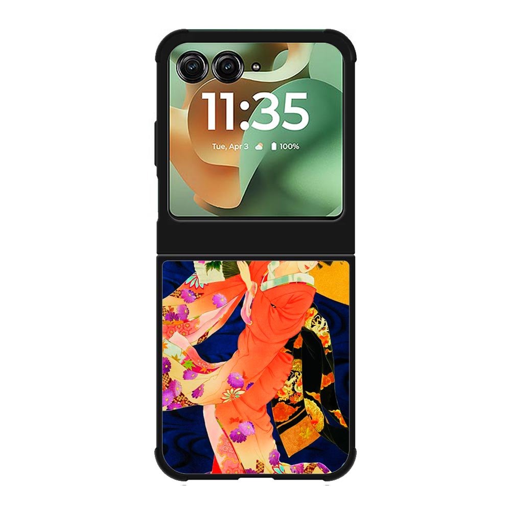 Japanese Geisha Asian Motorola Moto RAZR 2025 Case