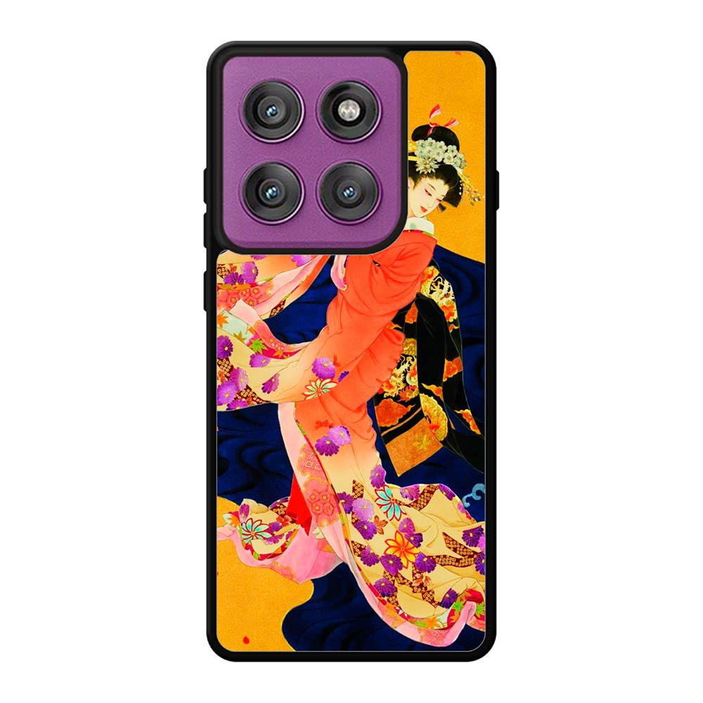 Japanese Geisha Asian Motorola Moto Edge 60 Pro Case