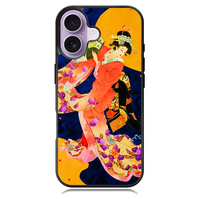 Japanese Geisha Asian iPhone 16 Case DC0897