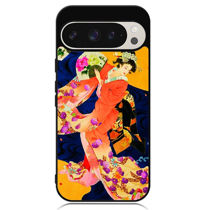 Japanese Geisha Asian Google Pixel 9 | Google Pixel 9 Pro Case DC0897