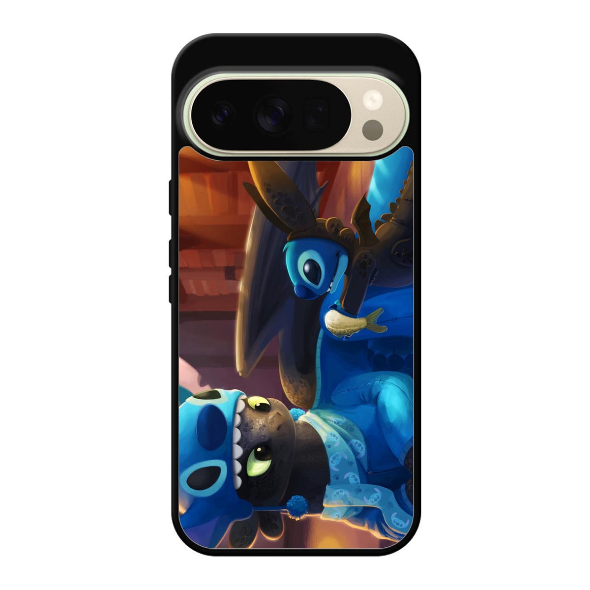 stitch and toothless Google Pixel 10 Pro Case