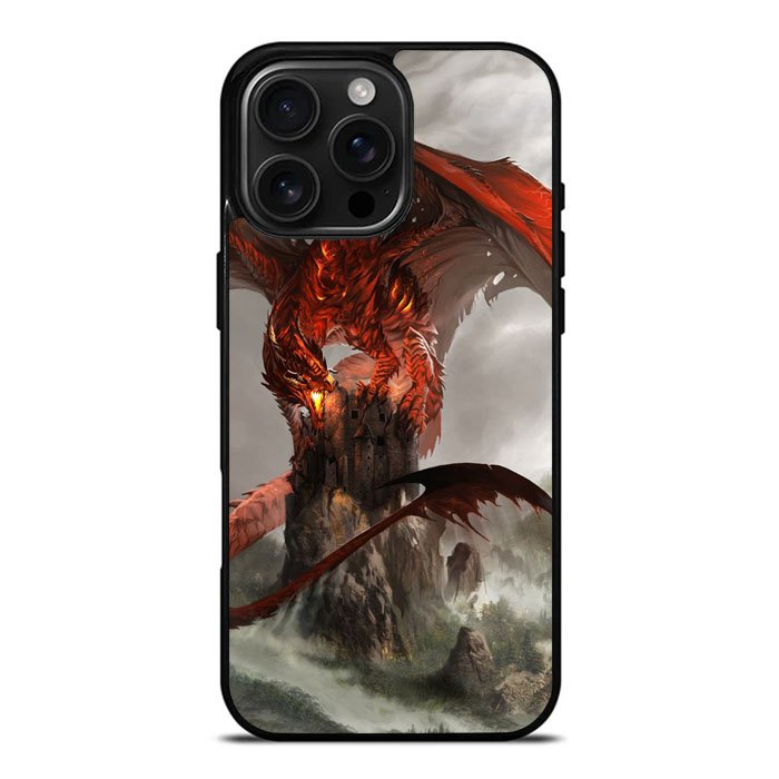 Red Dragon Wallpaper iPhone 16 Pro Case DC1568