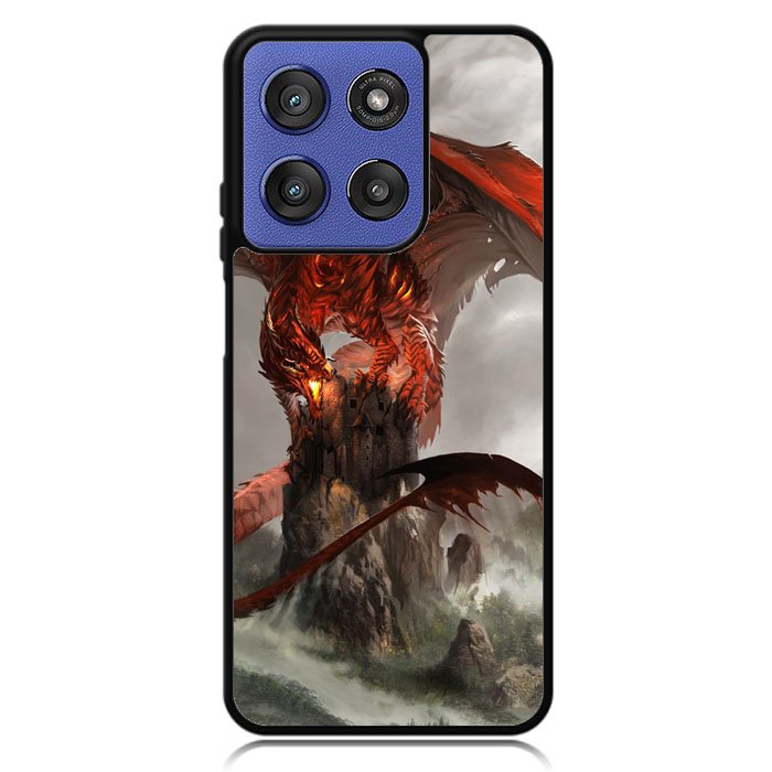 Red Dragon Wallpaper Motorola Moto G Stylus 5G 2025 DC1568