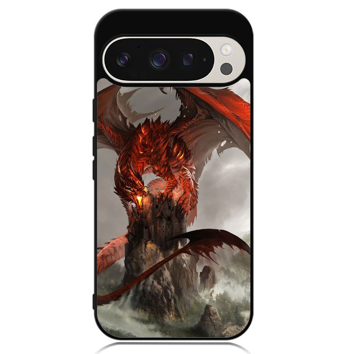 Red Dragon Wallpaper Google Pixel 9 Pro XL Case DC1568