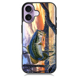Bass Fishing iPhone 16 Plus Case DC0148