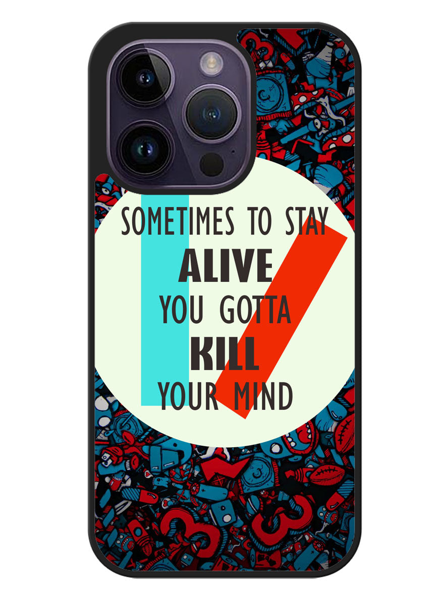 Twenty One Pilots Quote iPhone 14 Pro Case BLN1772