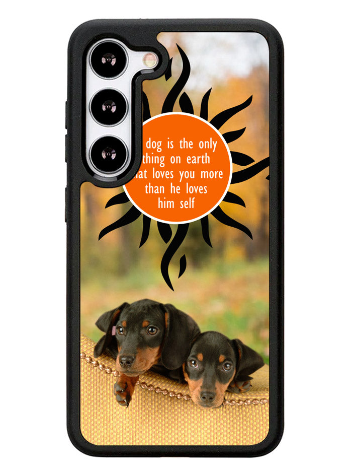Dachshund Dog Samsung Galaxy S23 Plus 5G / Samsung Galaxy S23+ 5G Case