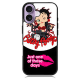 Betty Boop iPhone 16 Case DC0169