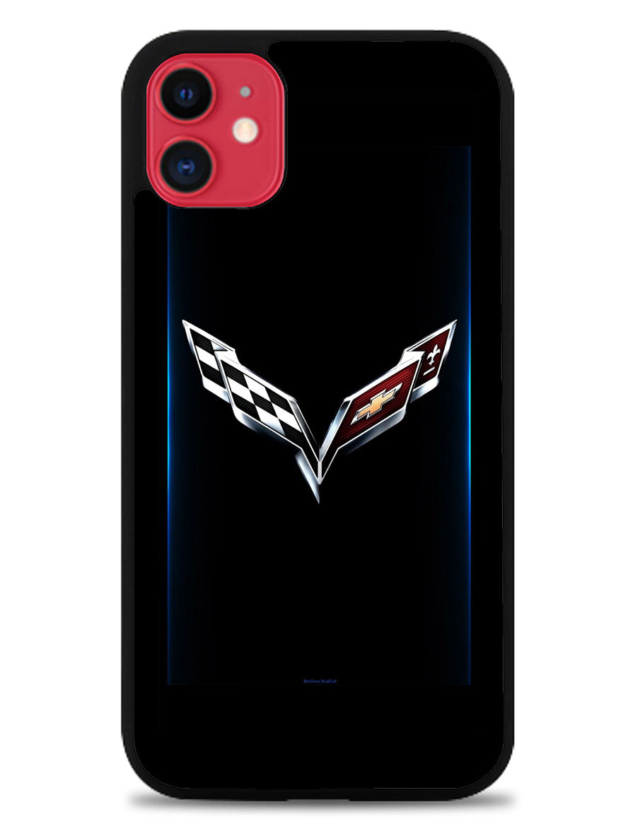Corvette Logo 3rd iPhone 11 Case