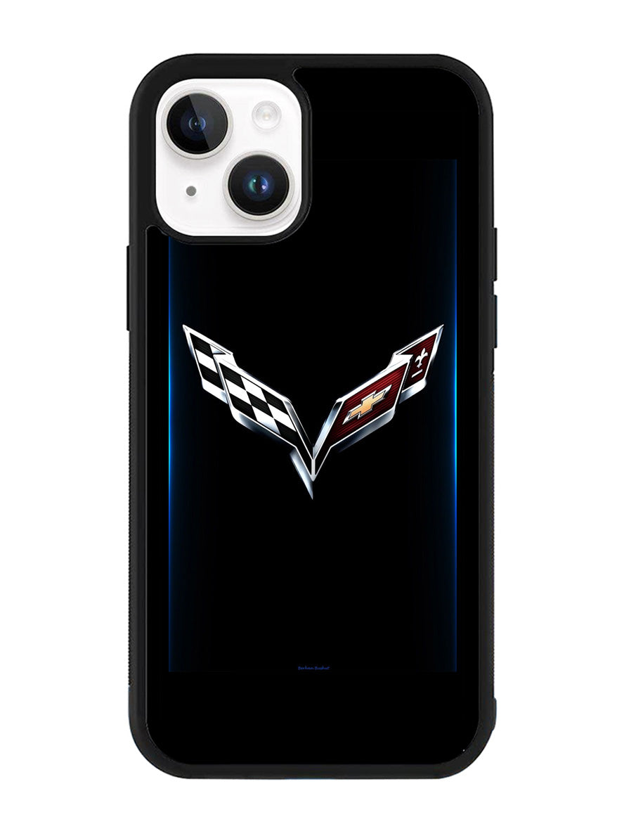 Corvette Logo 3rd iPhone 15 Case