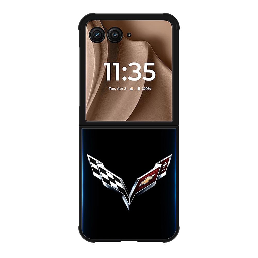 Corvette Logo 3rd Motorola Moto RAZR Plus 2025 Case