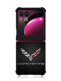 Corvette Car Logo Motorola Moto Razr Plus 2023 , Moto Razr+ 2023 Case