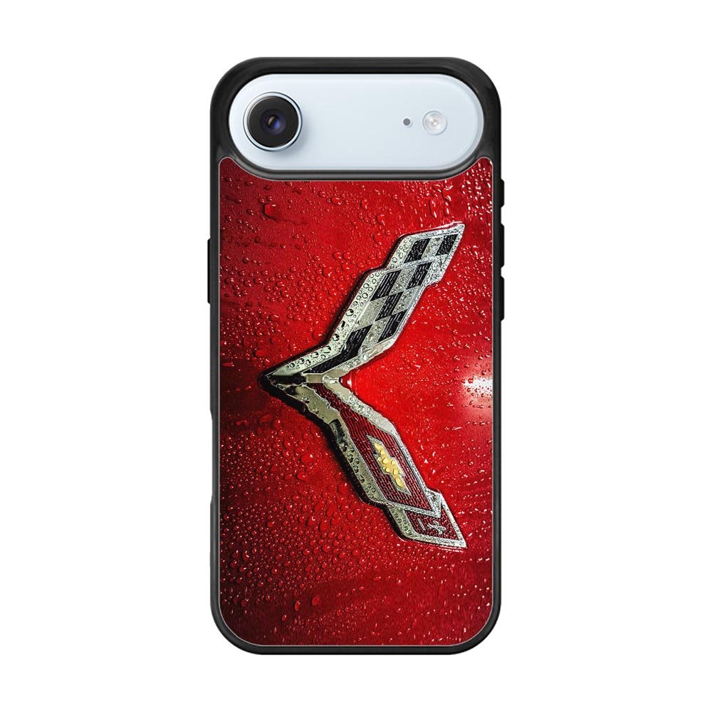 Corvette Logo Condenses iPhone Air Case