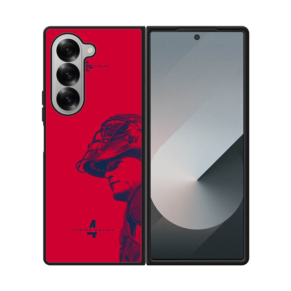 Yadier Molina Cardinals Samsung Galaxy Z Fold 7 5G Case