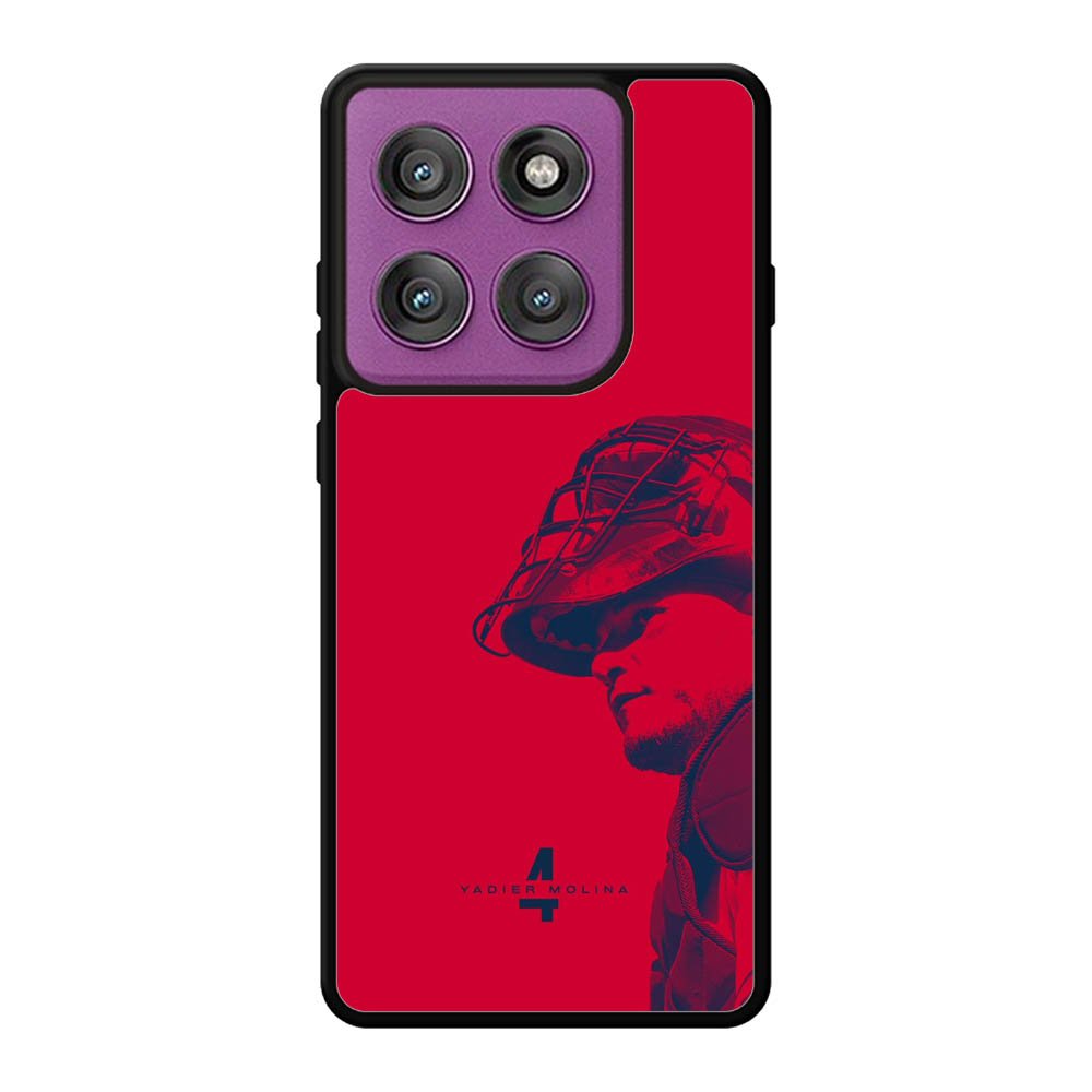 Yadier Molina Cardinals Motorola Moto Edge 60 Pro Case