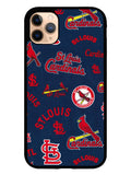 St Louis Cardinals Pattern iPhone 11 Pro Max Case
