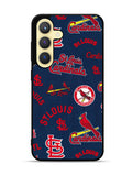 St Louis Cardinals Pattern Samsung Galaxy S25 Plus 5G , Samsung Galaxy S25+ 5G Case