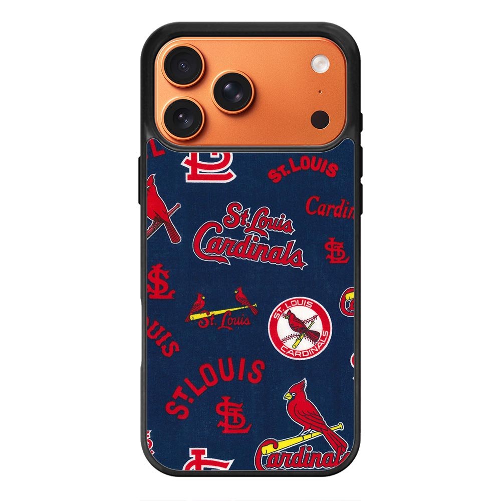 St Louis Cardinals Pattern iPhone 18 Pro Case