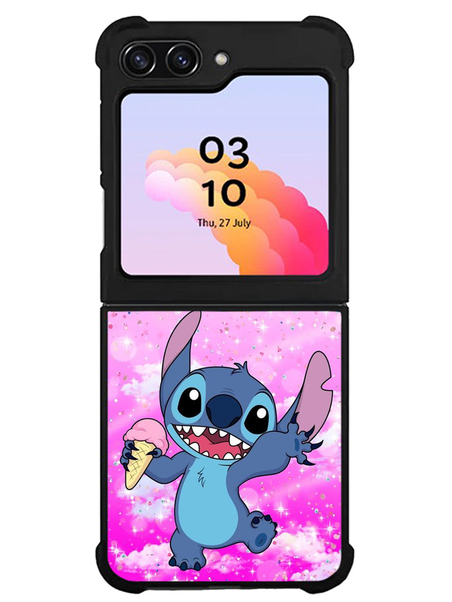 Stitch and Ice Cream Samsung Galaxy Z Flip 5 5G 2023 Case