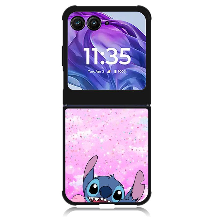 Stitch and Ice Cream Motorola Moto Razr Plus 2024 , Moto Razr+ 2024 Case