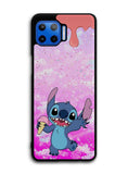 Stitch and Ice Cream Motorola Moto One 5G Case , Moto One 5G UW Case , Moto G 5G Plus Case
