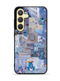 Cute Blue Picture Samsung Galaxy S25 Plus 5G , Samsung Galaxy S25+ 5G Case