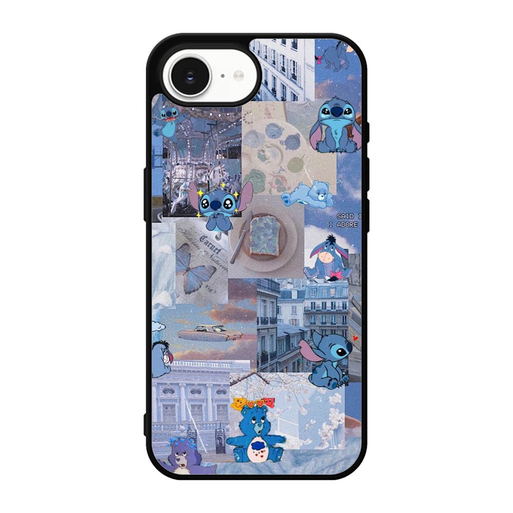 Cute Blue Picture iPhone 17e Case
